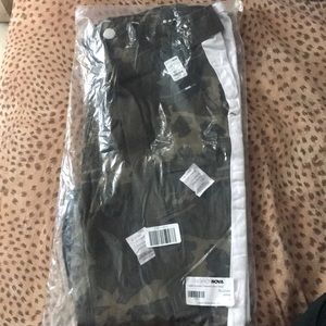 Camo pants white stripes